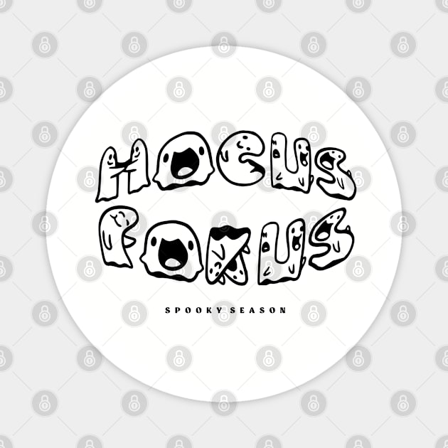 H O C U S  F O C U S  S P O O K Y  S E A S O N  V.1 Magnet by Aspita